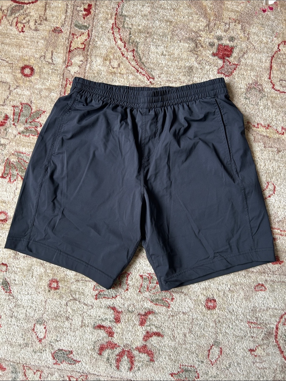 Redvanly Men's Black Athletic Shorts - Lightweight Performance